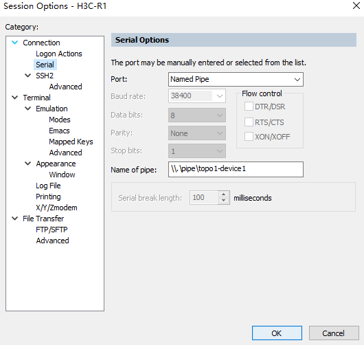 使用SecureCRT连接 H3C Cloud Lab 模拟器中的设备 – 朱小帅 – 开发运维技术文档
